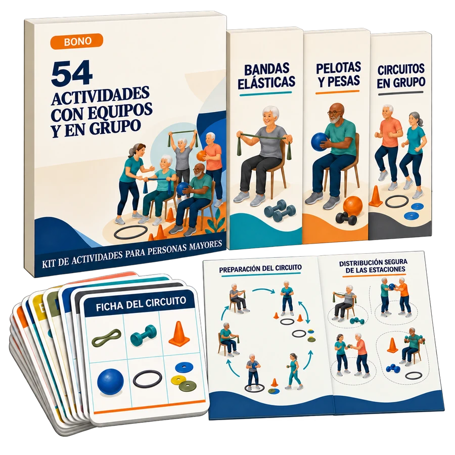 54 actividades con equipos y en familia